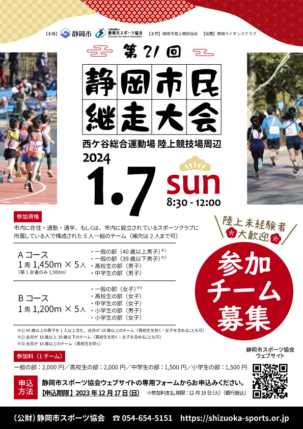 第21回 静岡市民継走大会