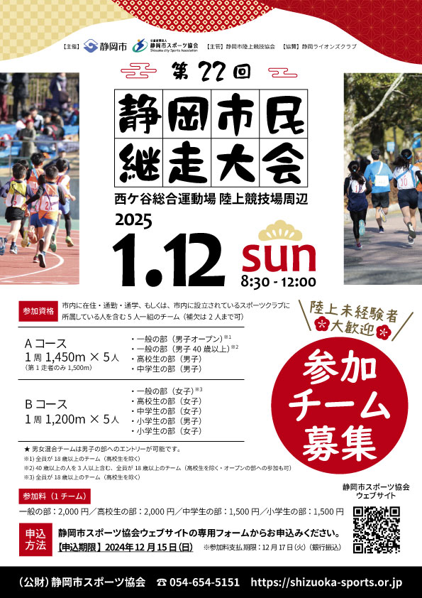 第22回 静岡市民継走大会
