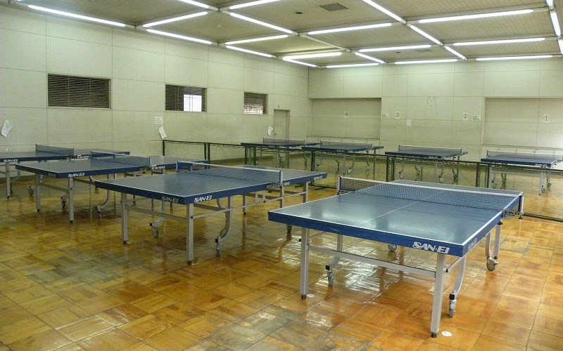 南部体育館卓球場