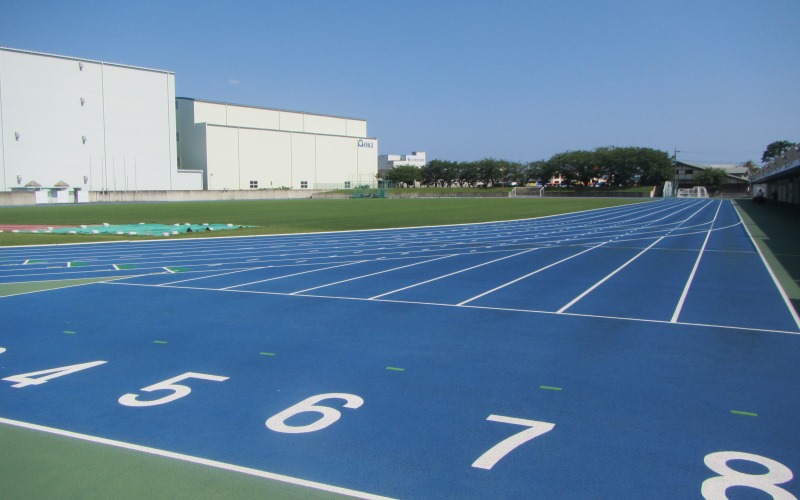 清水総合運動場陸上競技場